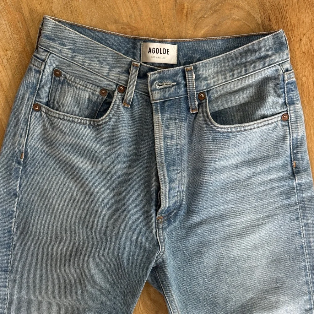 Agolde Riley Jeans Size 26 - Picture 3 of 9